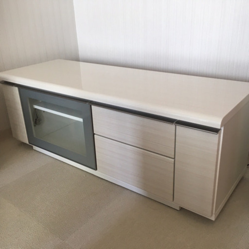 ★取引交渉中★【テレビ台】ホワイト・木目調・艶あり