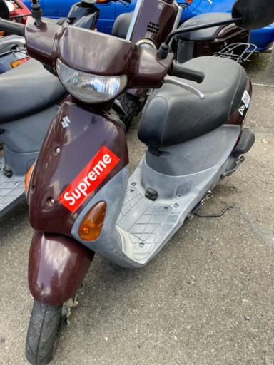 SUZUKI  レッツ4 実動　メットインスクーター　福岡市南区