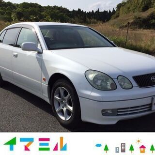 鹿児島市より！H15　トヨタ　アリストS300！車検R4年7/8...