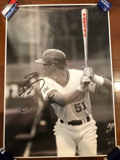 イチロー ポスター 日産自動車 イチロ・ニッサン 野球 オリックス