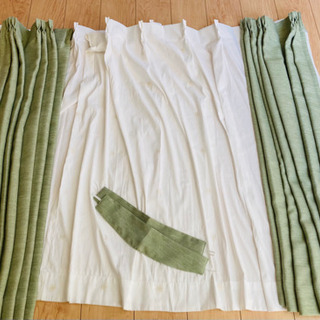 遮光カーテン・レースカーテンセット幅100×丈110cm×2枚