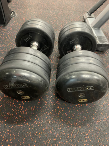 トレーニング器具　ダンベル40kg 44kg IVANKO