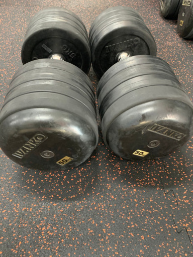 トレーニング器具　ダンベル50kg IVANKO