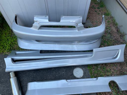 値下げしました！　ha22sアルトワークスJmode前横後ハーフ三点セット