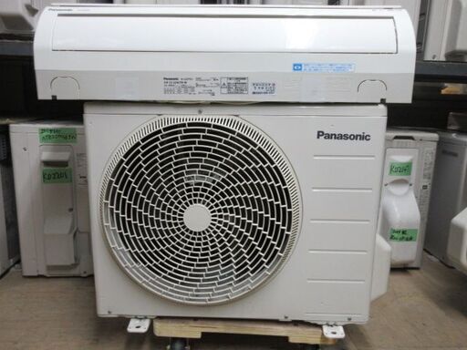 K02251　パナソニック  中古エアコン　主に6畳用　冷房能力 2.2KW ／ 暖房能力　2.2KW