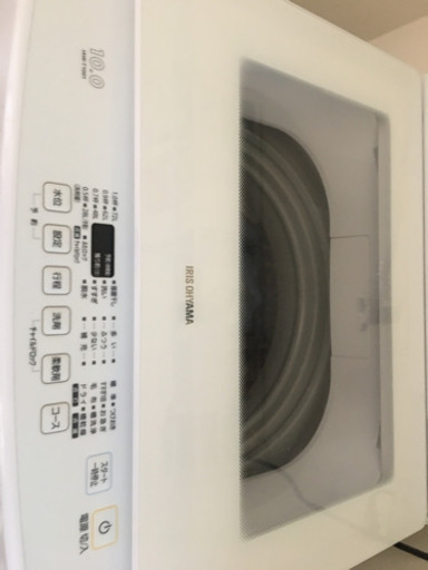 アイリスオーヤマ　10キロ洗濯機　ほぼ新品