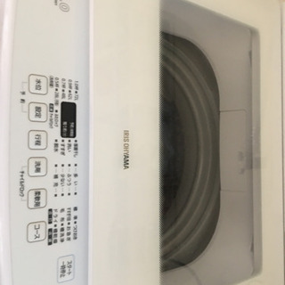 アイリスオーヤマ　10キロ洗濯機　ほぼ新品の画像