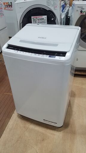 【愛品館市原店】日立 2019年製 8.0kg洗濯機 BW-V80E  【管理I4S029278-104】