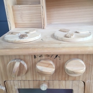 トッドル おままごとキッチン おままごとセット付の画像