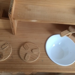 トッドル おままごとキッチン おままごとセット付の画像