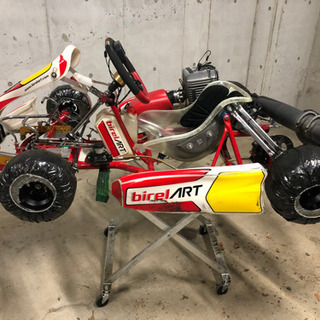 レーシングカート(カデット)　ビレル(birel ART C28-Y)　ヤマハ(YAMAHA KT100SEC)の画像
