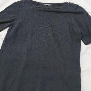 COMME CA ISMのサマーニット→色は(黒) サイズはL