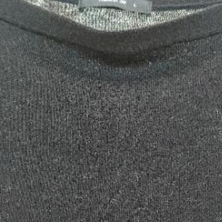 COMME CA ISMのサマーニット→色は(黒) サイズはLの画像