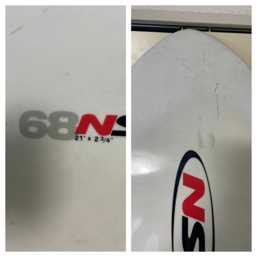 サーフボード　NSP ファンボード　フィン無し