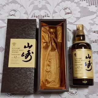 山崎 12年 旧ボトル ピュアモルト ウイスキー SYA1N 750ml 箱付 山崎