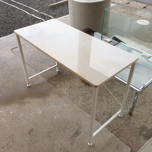 ワークデスク☆リビンズ☆YL-965-WH☆幅110×奥行50×高さ72cm☆中古品