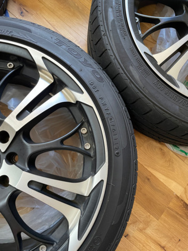 195 45 16 17年製　TOYODRB ホイール4本セット
