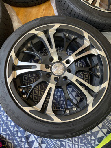 195 45 16 17年製　TOYODRB ホイール4本セット