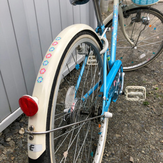 ブリヂストン自転車水色（４年生〜６年生くらい）の画像