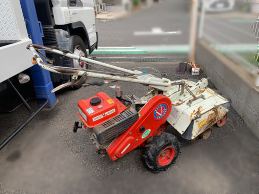 ご成約頂きました。　マメトラ　管理機　耕運機　ジャンク　要修理　引き取り希望