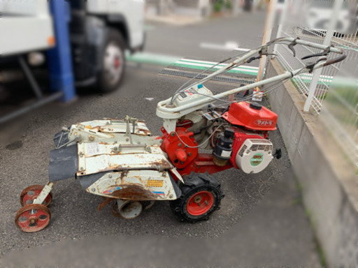 ご成約頂きました。　マメトラ　管理機　耕運機　ジャンク　要修理　引き取り希望