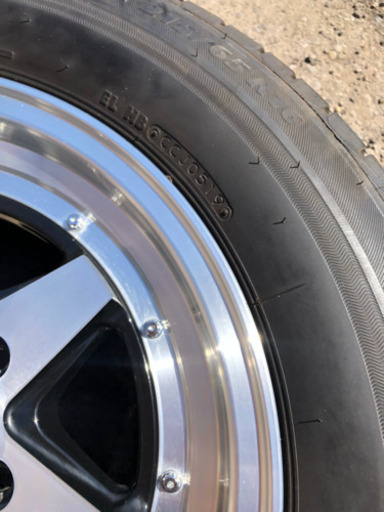 新品同様品！FABULOUS　BARONE ヴァローネ ホイール XR-6 16X6 1/2J ４本　タイヤセット！