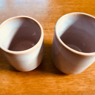 萩焼夫婦茶碗の画像