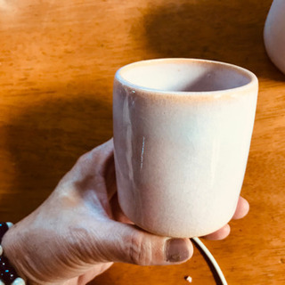 萩焼夫婦茶碗の画像