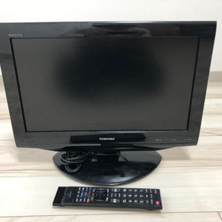 TOSHIBA 11年製 19型テレビ 録画機能付き