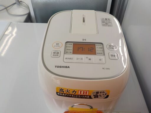 G:965095　　炊飯器　３合炊き　２０１９年東芝