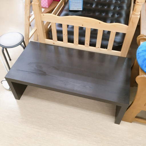 センターテーブル☆ローテーブル☆ニトリ☆幅120×奥行60×高さ40cm☆ダークブラウン☆中古品