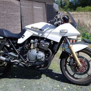 GSX250S FCR28　モリワキ集合管　GSX400S　