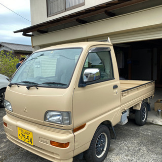 【再投稿】ミニキャブ　軽トラ　全塗装カーキ色　オシャレの画像