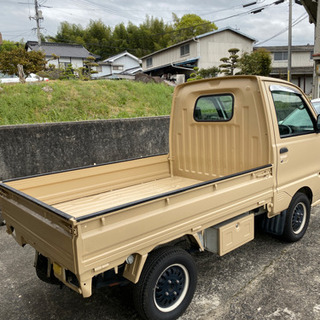 【再投稿】ミニキャブ　軽トラ　全塗装カーキ色　オシャレの画像