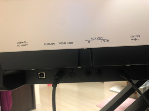 yamaha p-125 white ホワイト　ヤマハ　電車ピアノ