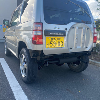 売れましたありがとうございます。即ドリパジェロミニ★デフロック★パイプバンパー★FR車検★ロングの画像
