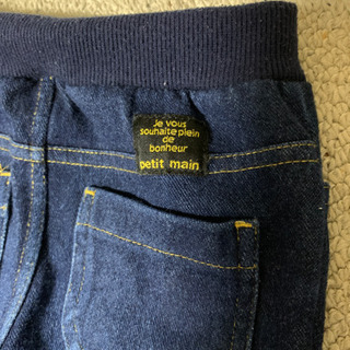 petit main デニムの画像