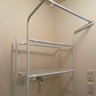 ニトリランドリーラック洗濯機収納　【4月29日祝(木)引取限定】の画像