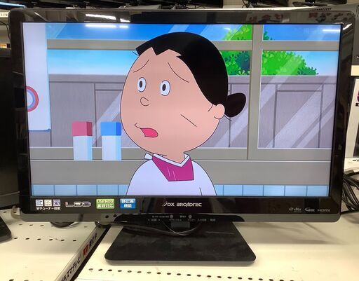 ★☆★大幅値下げしました！★☆★DX BROADREC 19型 液晶テレビ 2016年製 LVW19EU3 リモコン付【ユーズドユーズ名古屋天白店】 J732
