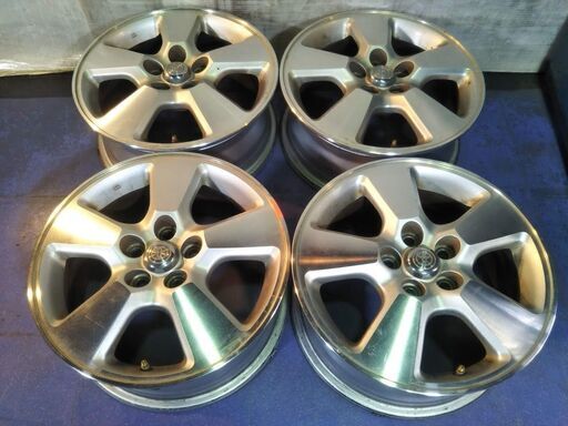 ウィッシュ純正 15インチ【富山手渡しもOK】トヨタ純正 アルミ PCD100 プリウス アリオン プレミオ ラクティス カローラスポーツ 中古 4本