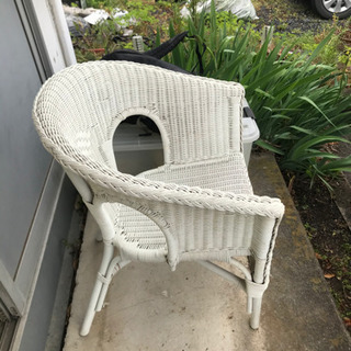 籐家具　籐チェアーの画像