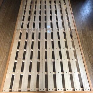 木製 シングルベッド