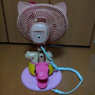 キティちゃん　扇風機の画像