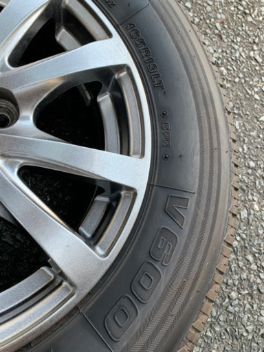 値下げしました！165 R13 LT タイヤ　アルミホイールつき　4本セット