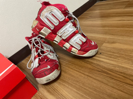 supreme✖️NIKE supreme NIKE AIRMOREUPTEMPO