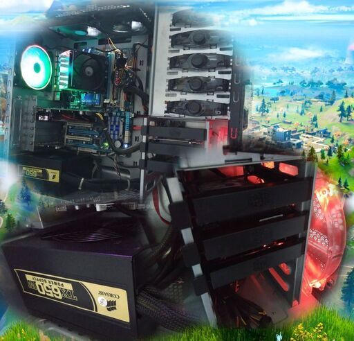 （完売御礼)くまねず《姫路》男心をくすぐる(Win10)☆<新品>高速SSD搭載☆満足の超高速ゲーミングPC(650W電源)