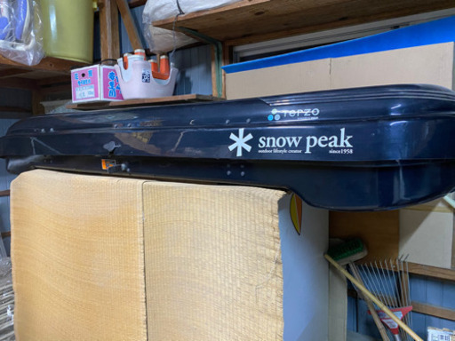 【Terzo】【値下げしました】ルーフボックス　ローライダーセット　ヴォクシー　中古