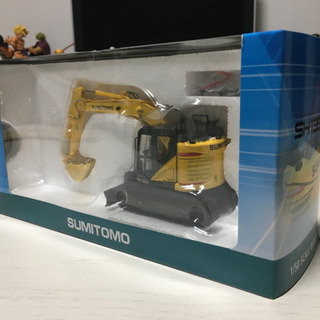【売約済】バックホウ ミニスケールモデル(SH135X-7)の画像
