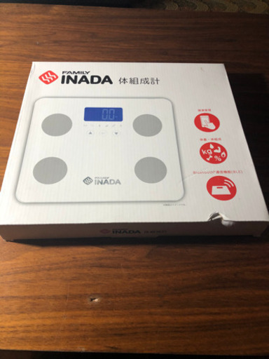 INADA 対組成計　体重計　Bluetooth