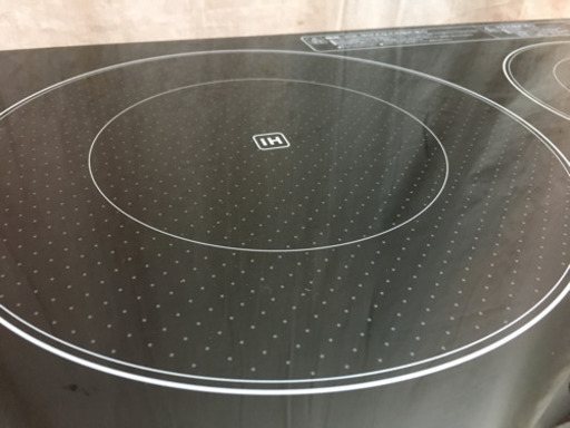 【美品】アイリスオーヤマ2口IHクッキングヒーターと置き台